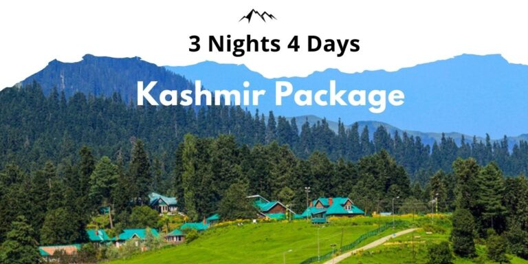3 Nights 4 Days Kashmir Package